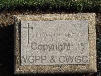 Bralo British Cemetery - Burnett, W